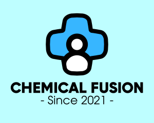 Chemistry - Medic Human Cross logo design