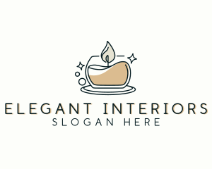 Candle Home Decor logo design