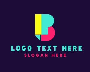 Sales - Publishing Document Letter B logo design