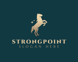 Horse - Horse Pony Silhouette logo design