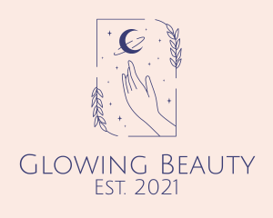 Cosmetics - Moon Cosmetic Salon logo design
