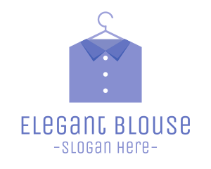 Blouse - Hanger Collar Polo logo design