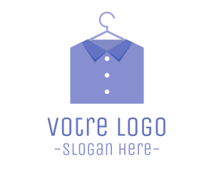 Cleaning - Hanger Collar Polo logo design