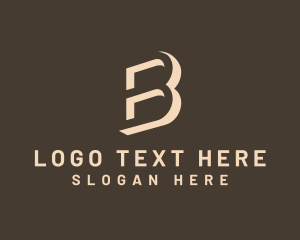 Multimedia - Professional Media Brand Letter B logo design