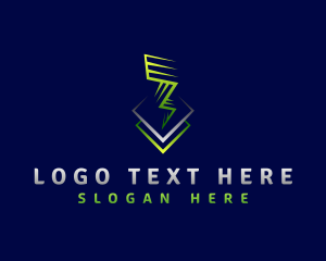 Charge - Electric Energy Charge logo design