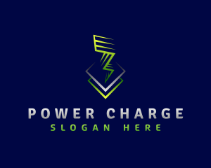 Electric Energy Charge logo design