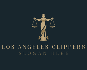 Woman Law Justice Logo