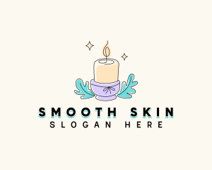 Relaxing Wax Candle logo design