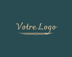 Luxury Upscale Brand Logo