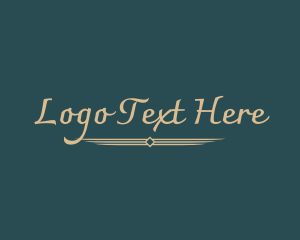 Luxury Upscale Brand Logo