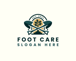 Shovel Garden Landscaping logo design