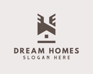 Real Estate Homes logo design
