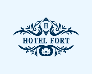 Royal Garden Hotel logo design