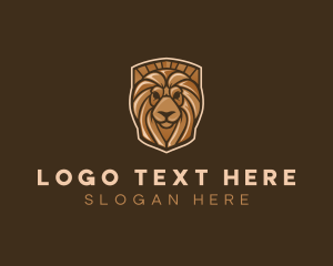 Stock - Lion Shield Company logo design