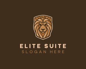 Suite - Lion Shield Company logo design