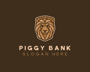 Lion Shield Company logo design