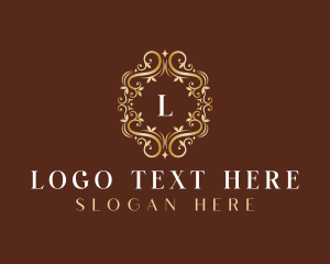 Elegant Floral Boutique Logo