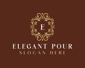 Elegant Floral Boutique logo design