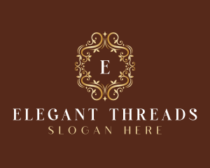 Elegant Floral Boutique logo design