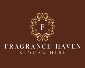 Elegant Floral Boutique logo design