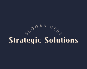 Consulting - Elegant Business Consultant logo design