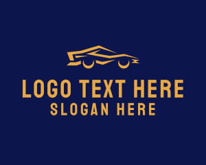 Small Business - Sports Car Vehicle logo design