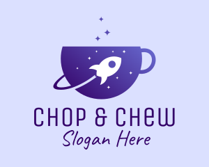 Torn - Outer Space Coffee logo design