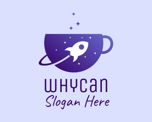 Night - Outer Space Coffee logo design