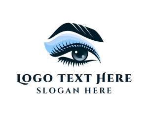 Eyelashes - Pretty Woman Eye logo design