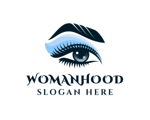 Eyeshadow - Pretty Woman Eye logo design