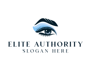 Pretty Woman Eye logo design