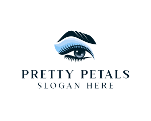 Pretty Woman Eye logo design