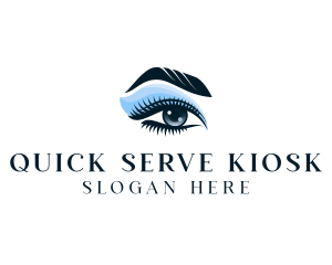 Pretty Woman Eye logo design