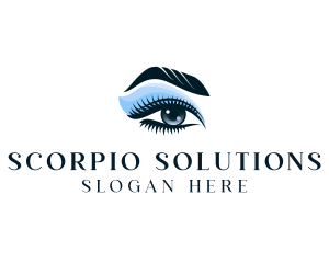 Pretty Woman Eye logo design