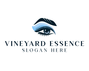 Pretty Woman Eye logo design