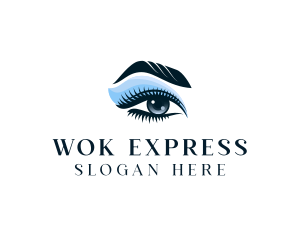 Pretty Woman Eye logo design