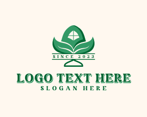 Trowel - Shovel Leaf Gardening logo design