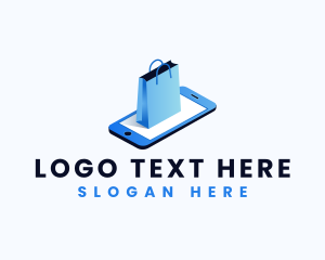 Website - Online Shopping Application logo design