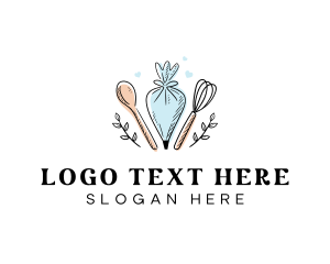 Sugar - Baking Pastry Confectionery logo design