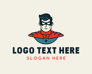 Cape - Mask Hero Power logo design