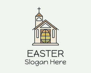 Easter Egg Church logo design