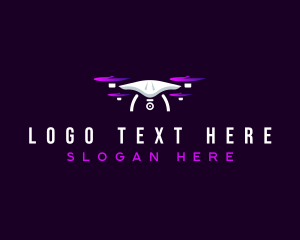 Flights - Drone Camera Flights logo design