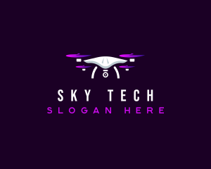 Drone Camera Flights logo design