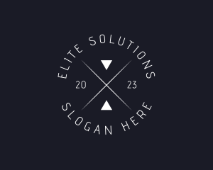 Simple Hipster Business Logo