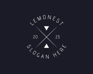 Simple Hipster Business Logo