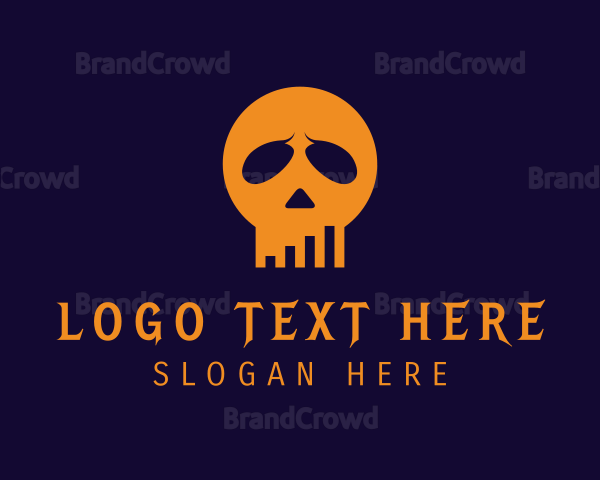 Horror Skull Skeleton Logo