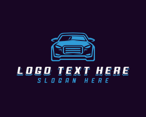 Engine - Car Transportation Detailing logo design