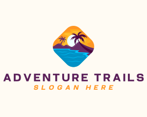 Nature Island Travel logo design