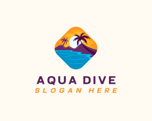 Nature Island Travel logo design