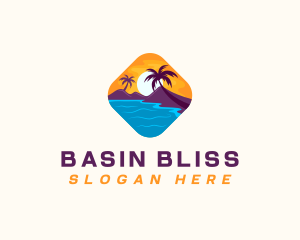 Nature Island Travel logo design